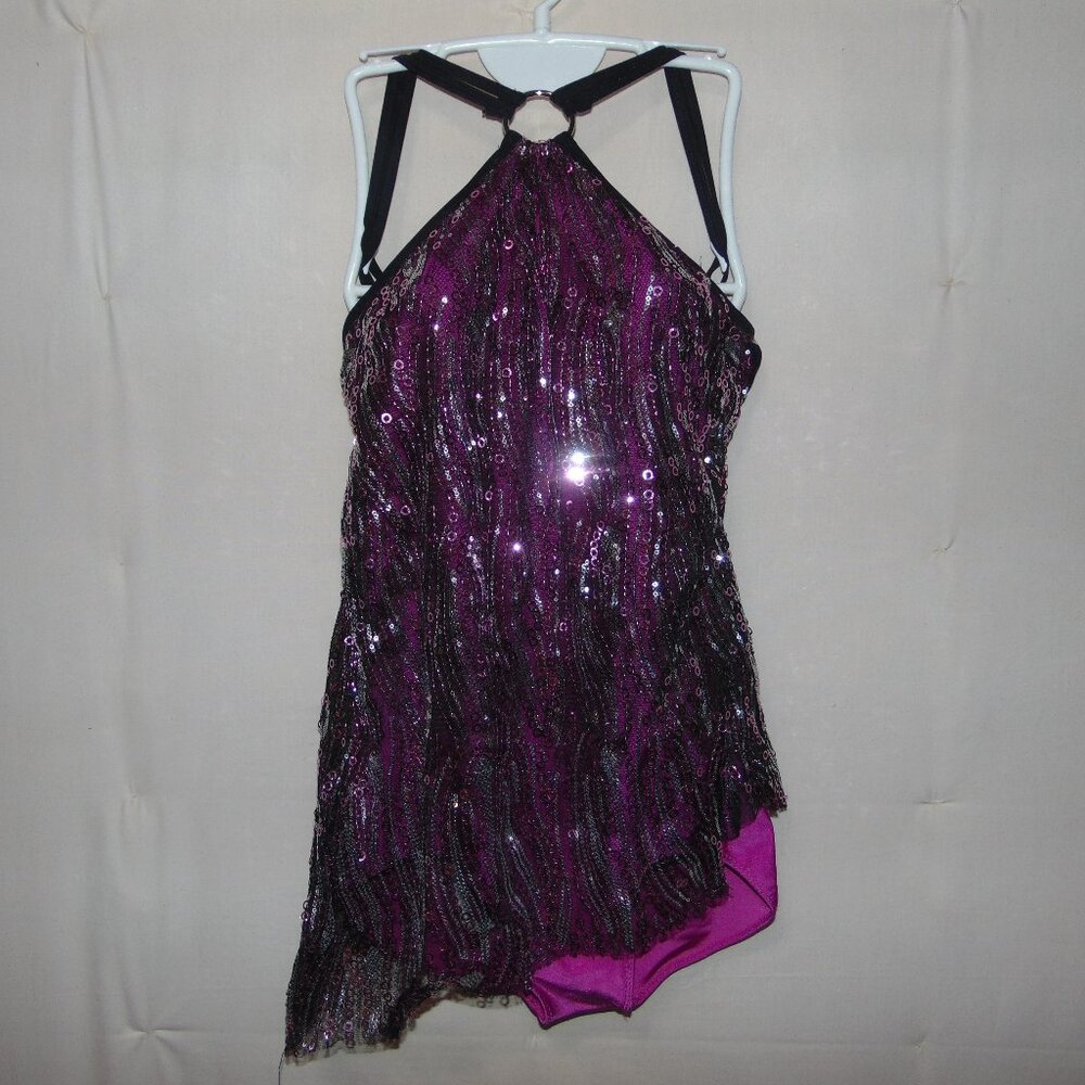 Revolution Pink Sequin Leotard LA
